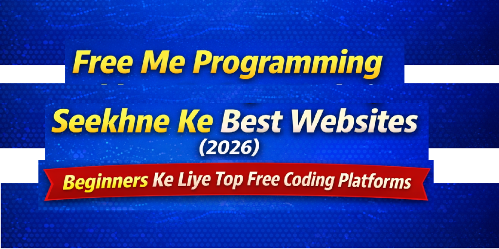 Free Me Programming Seekhne Ke Best Websites