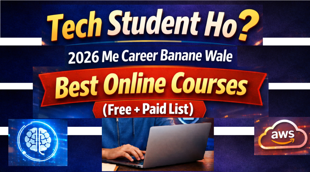 Tech students ke liye best online courses 2026
