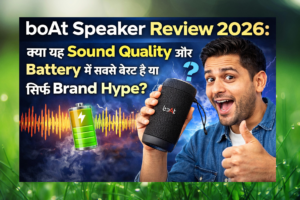 boAt Speaker Review 2026: क्या यह Sound Quality और Battery में सबसे बेस्ट है या सिर्फ Brand Hype?