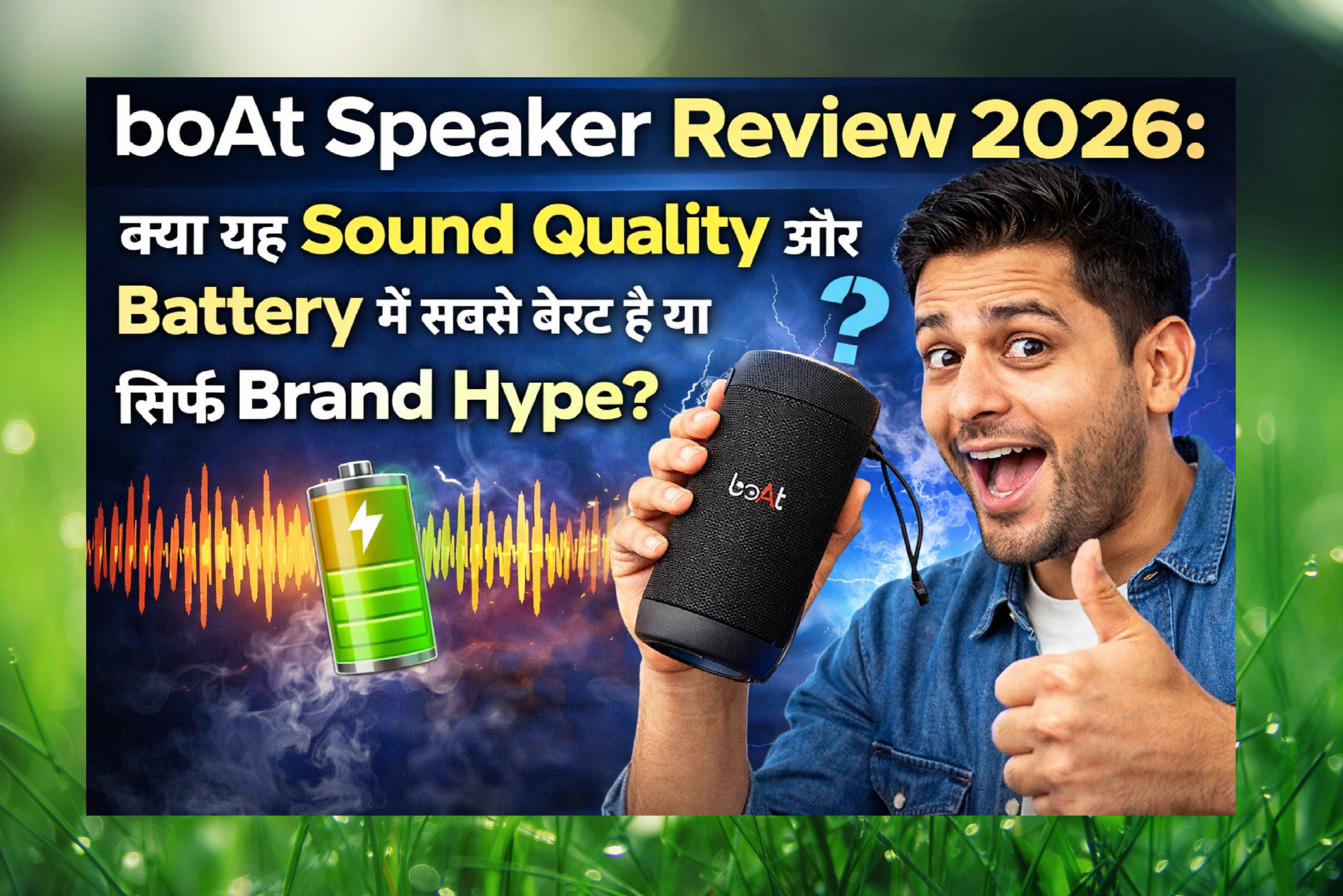 boAt Speaker Review 2026: क्या यह Sound Quality और Battery में सबसे बेस्ट है या सिर्फ Brand Hype?