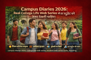 Campus Diaries (2026): Real College Life Web Series जो हर स्टूडेंट को देखनी चाहिए!