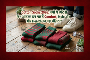 “Cotton Socks 2026: क्यों ये छोटे से फैशन आइटम बन गए हैं Comfort, Style और Health का बड़ा सीक्रेट?”