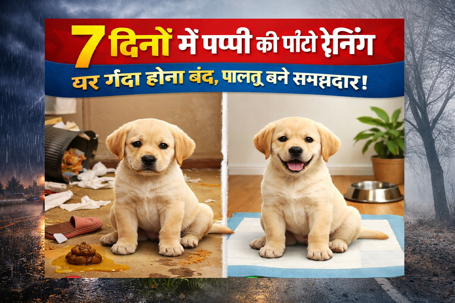 7 दिनों में पप्पी की पॉटी ट्रेनिंग: घर गंदा होना बंद, पालतू बने समझदार!