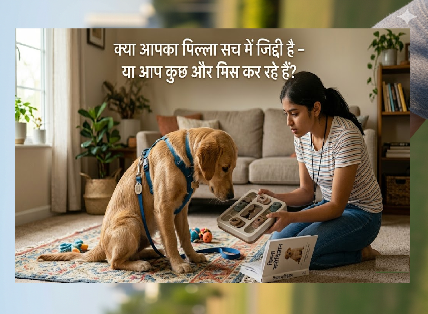 क्या आपका पिल्ला सच में जिद्दी है